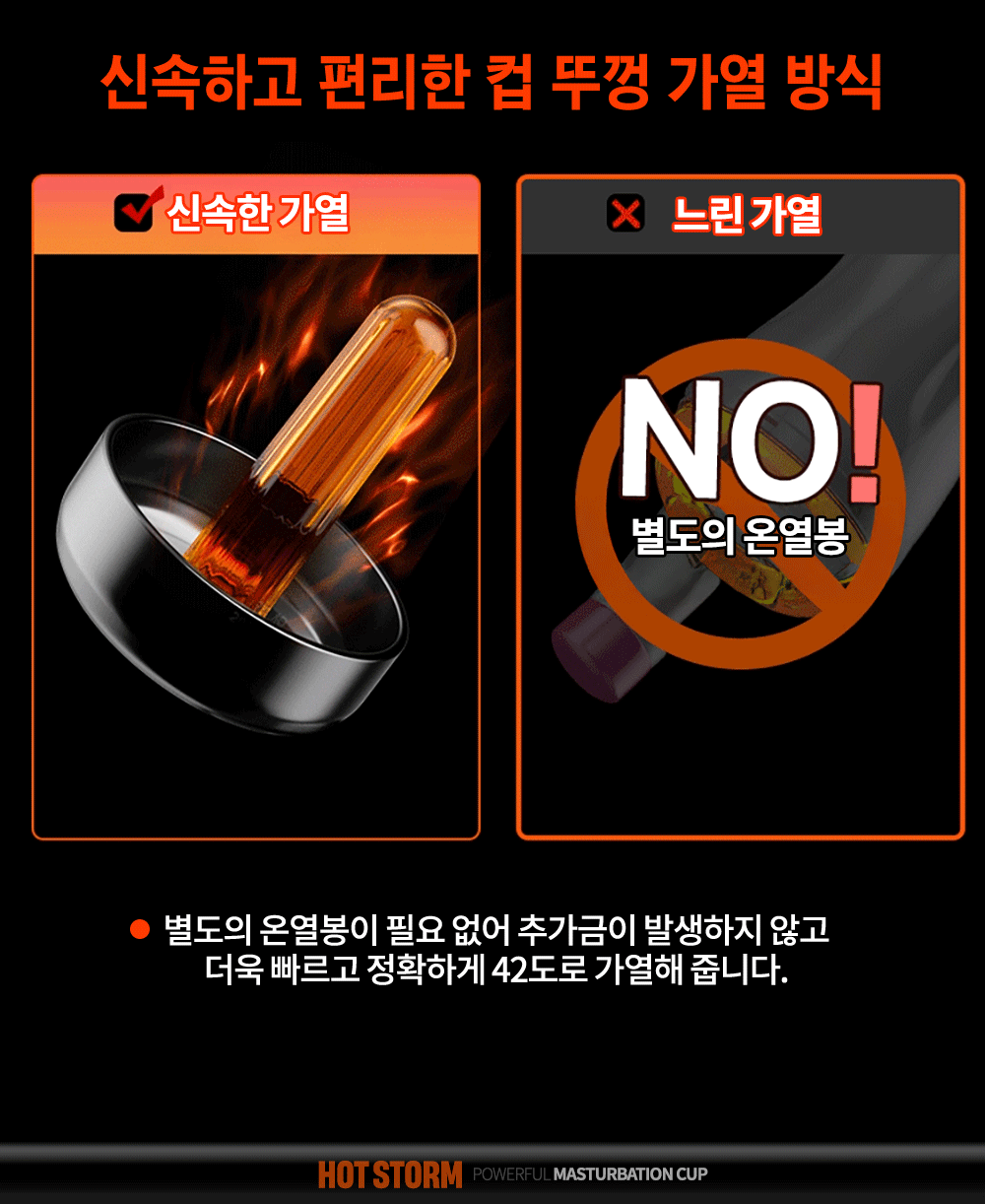 [NABI] 핫 스톰 마스터베이션 컵 (리필컵)