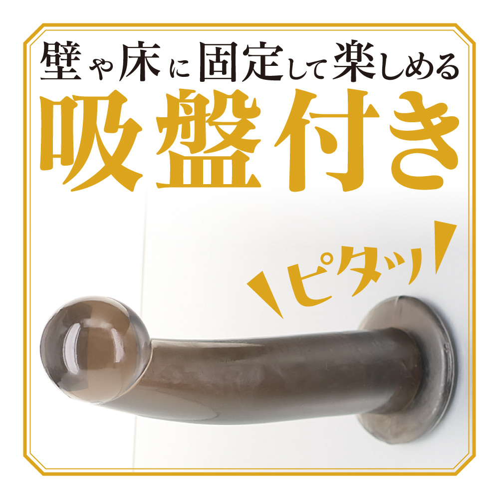 퓨어 딜도 블랙 M (일본정품)