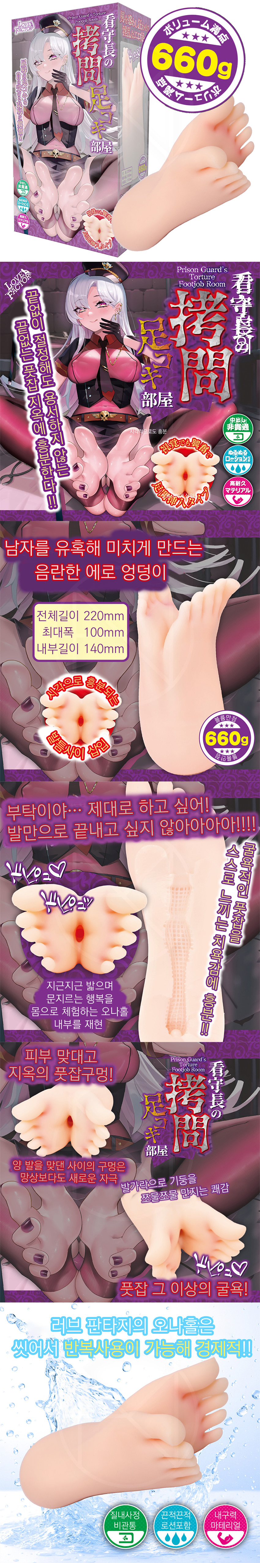 교도관의 고문 발로 당하는 체벌방