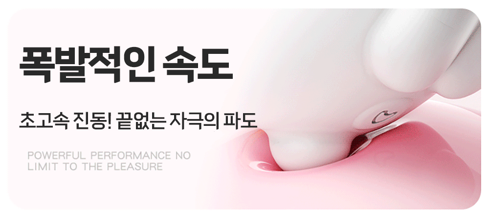 나비 퍼프 래빗 바이브 (5단 흡입/10단 진동)