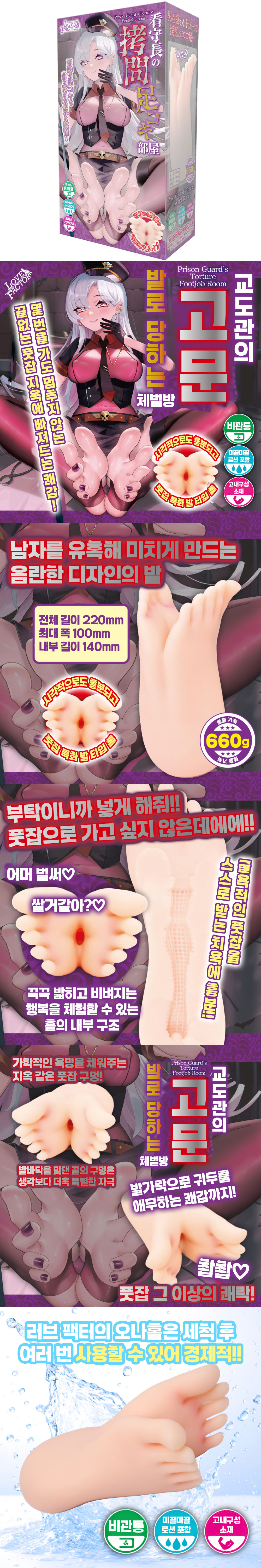 교도관의 고문 발로 당하는 체벌방