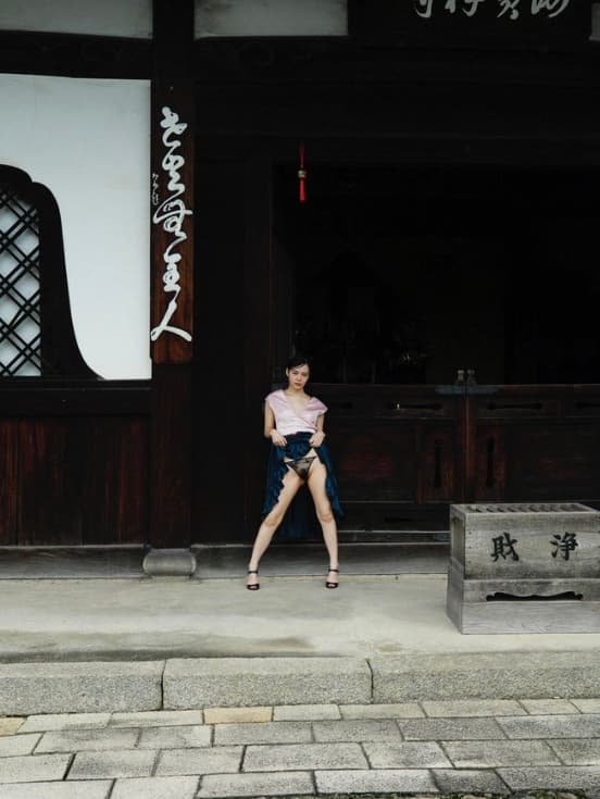 요시타카 네네 사진집 #네네밀회 교토 카이호지