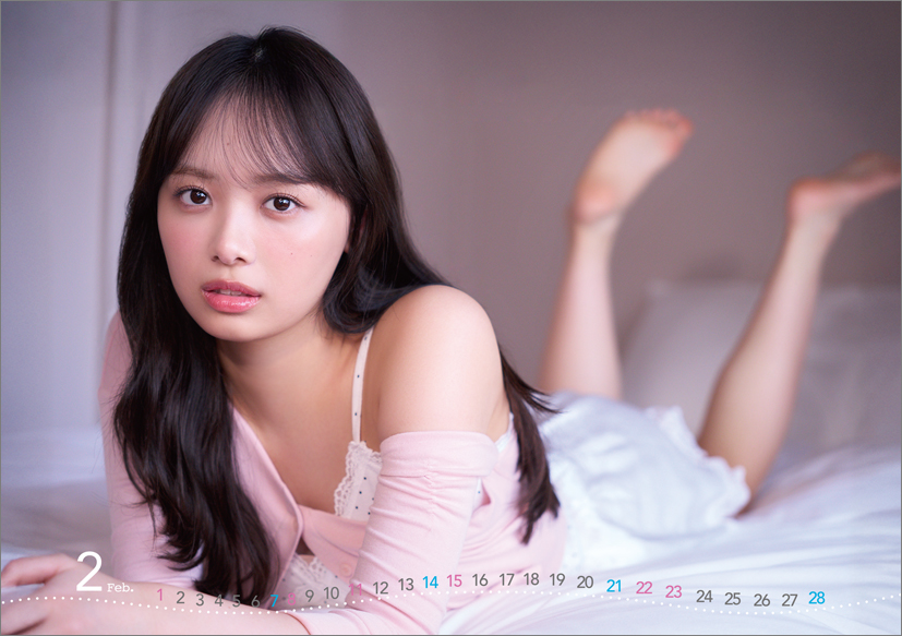 하마기시 히요리 2026년 탁상 달력