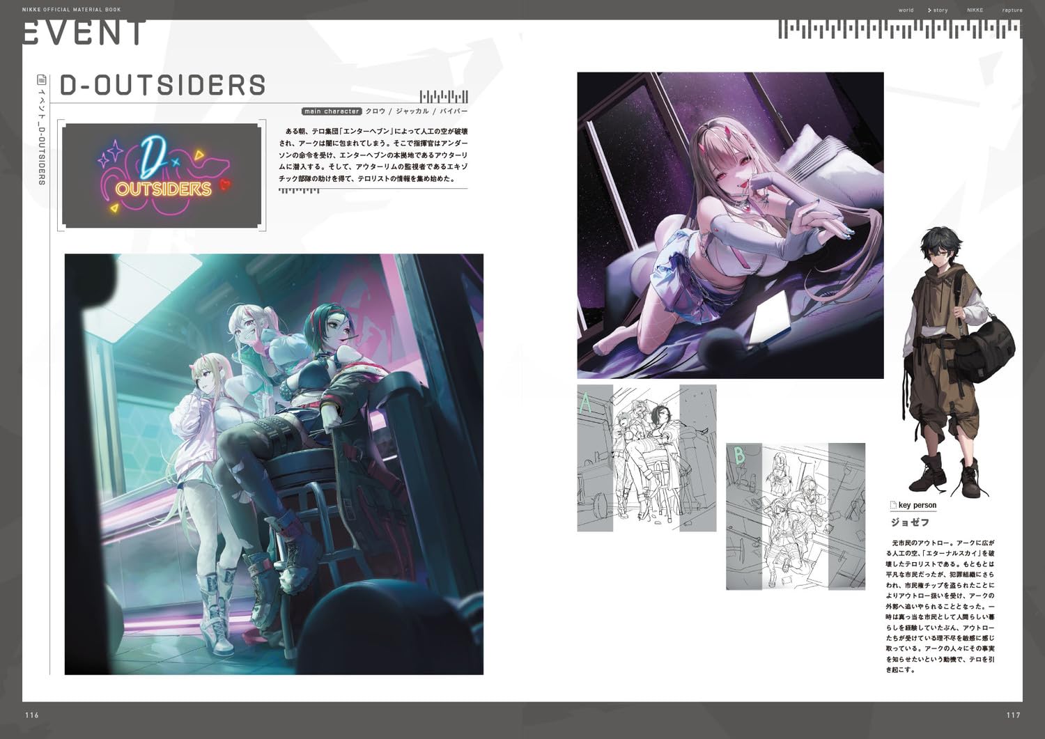 승리의 여신: 니케 공식 설정 자료집