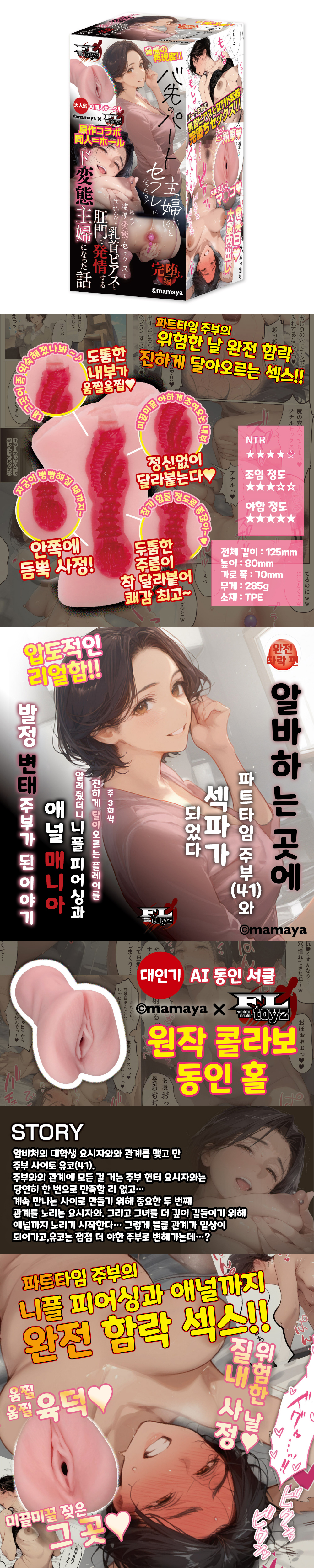 파트타임 주부 사이토 유코 41세 초변태 농밀한 섹스 완전타락편