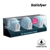 Satisfyer(새티스파이어) 마스터베이터 에그 3개입 SET 새비지 (Savage)