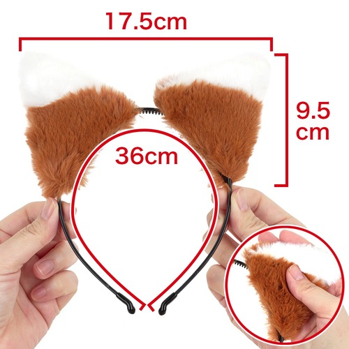 모에코의 동물 분장 여우 소프트 SM 5종 세트 (일본정품)