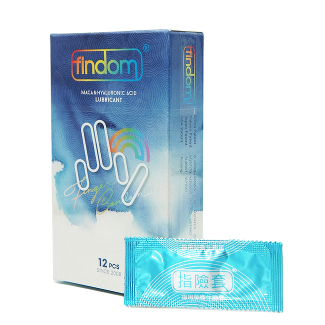 손가락콘돔 핀돔 모이스처 히알루론산 도트 12p