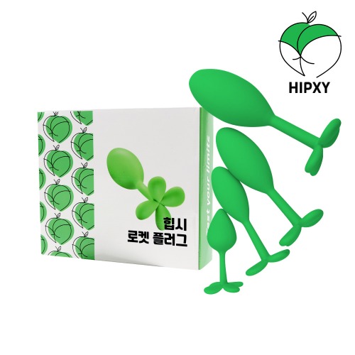 힙시(HIPXY) 애널 로켓플러그 그린(Anal Rocket Plug Green)