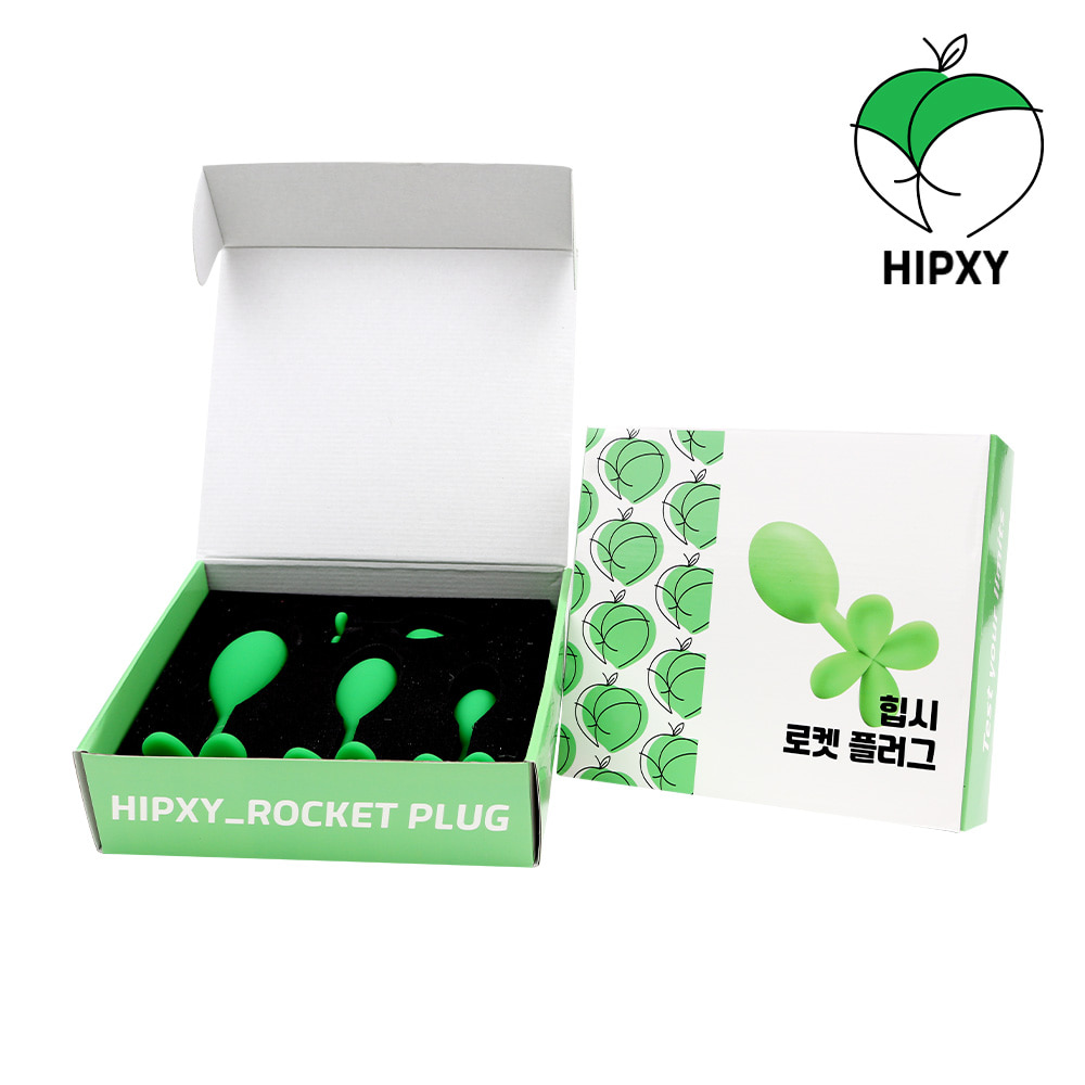 힙시(HIPXY) 애널 로켓플러그 그린(Anal Rocket Plug Green)
