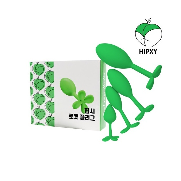 힙시(HIPXY) 애널 로켓플러그 그린(Anal Rocket Plug Green)