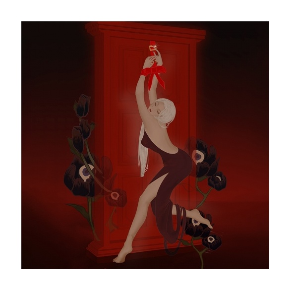 PPORTABLE BOWKNOT OVER THE DOOR HAND RESTRAINT GEAR