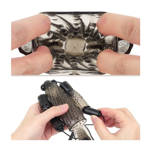 닥터 매직 G 임팩트 08 육봉 슬리브 식스 로터 (일본정품)