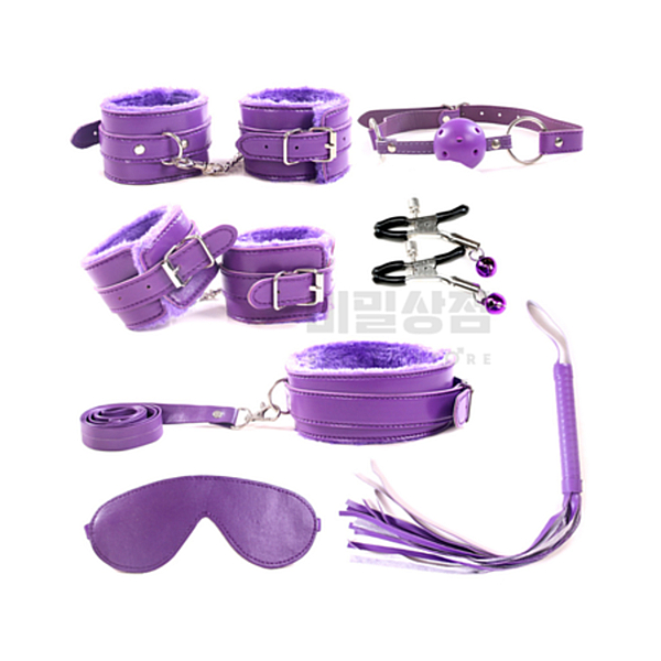 SM용품 유두클립포함 7종세트 퍼플