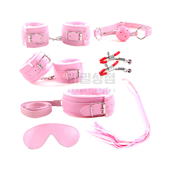 SM용품 유두클립포함 7종세트 핑크