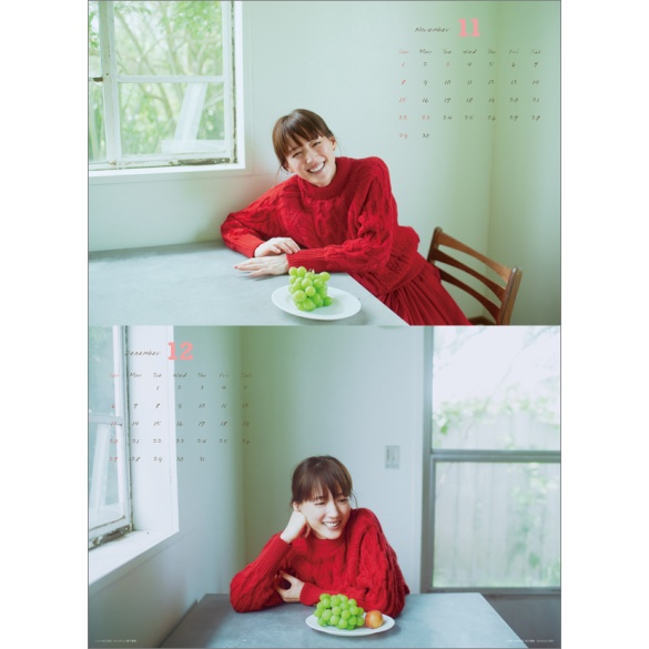 아야세 하루카 2026년 벽걸이 달력