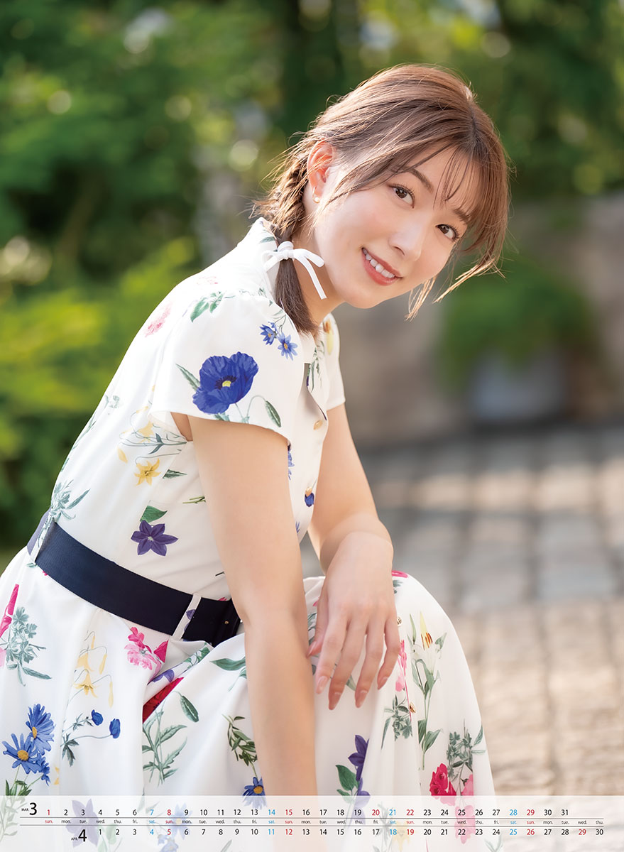 아베 카야코 2026년 벽걸이 달력