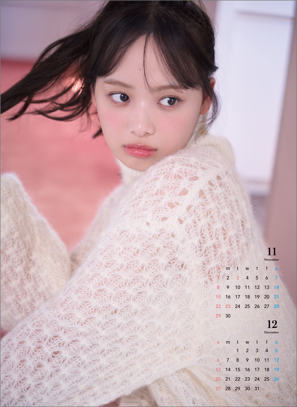 하마기시 히요리 2026년 벽걸이 달력