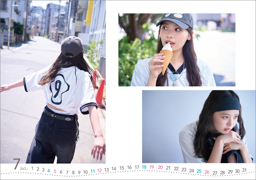 하마기시 히요리 2026년 탁상 달력