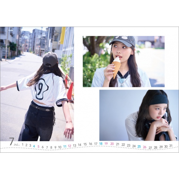 하마기시 히요리 2026년 탁상 달력