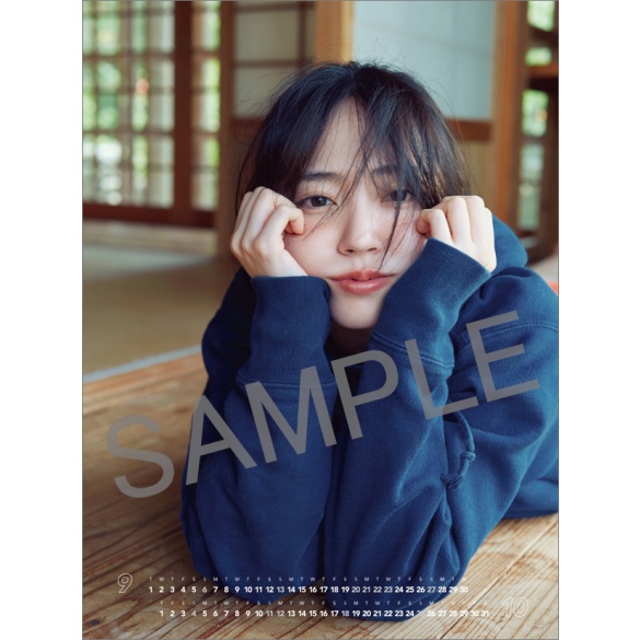 스즈키 아이리 2026년 벽걸이 달력