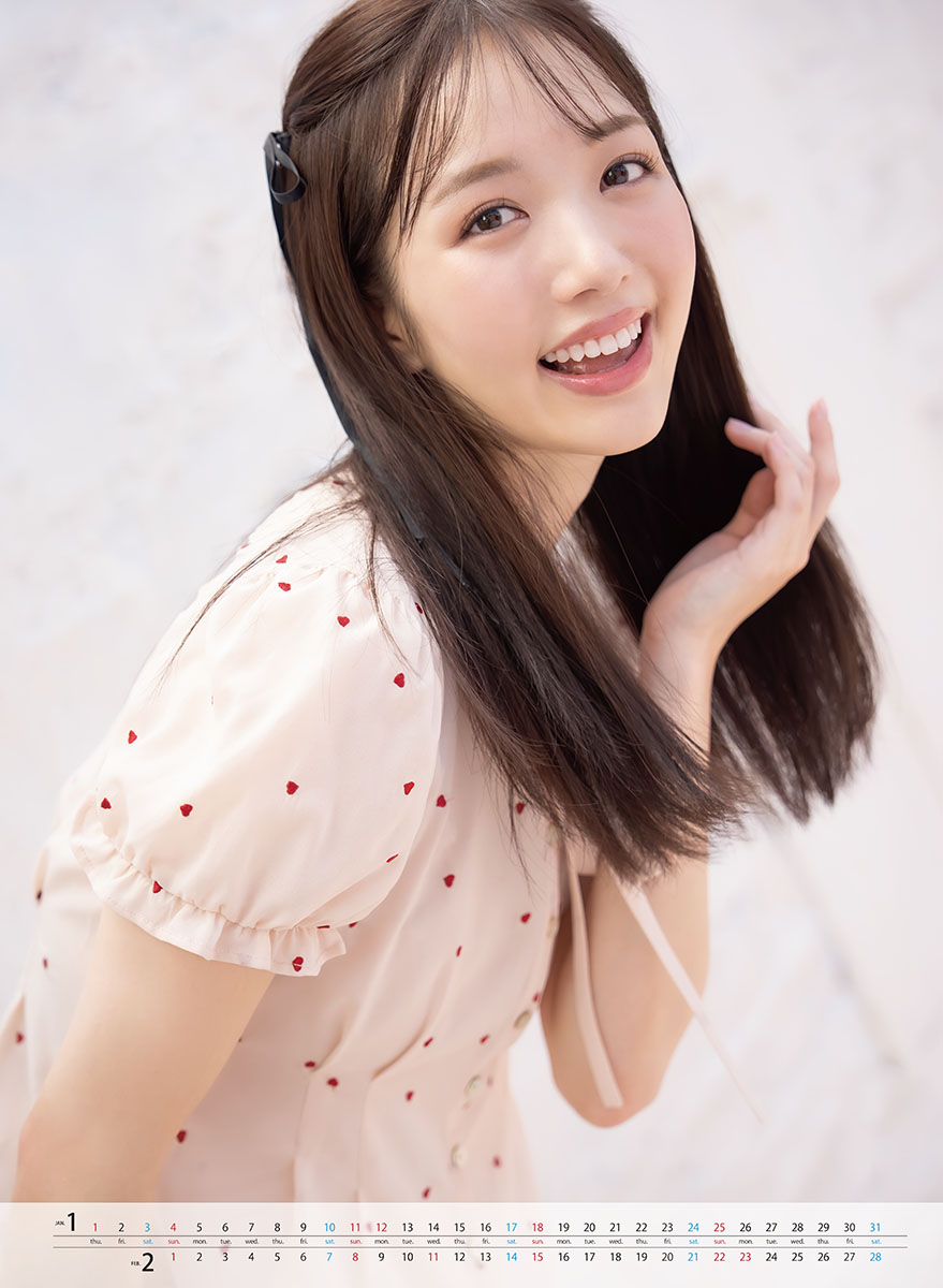 카리카와 쿠루미 2026년 벽걸이 달력