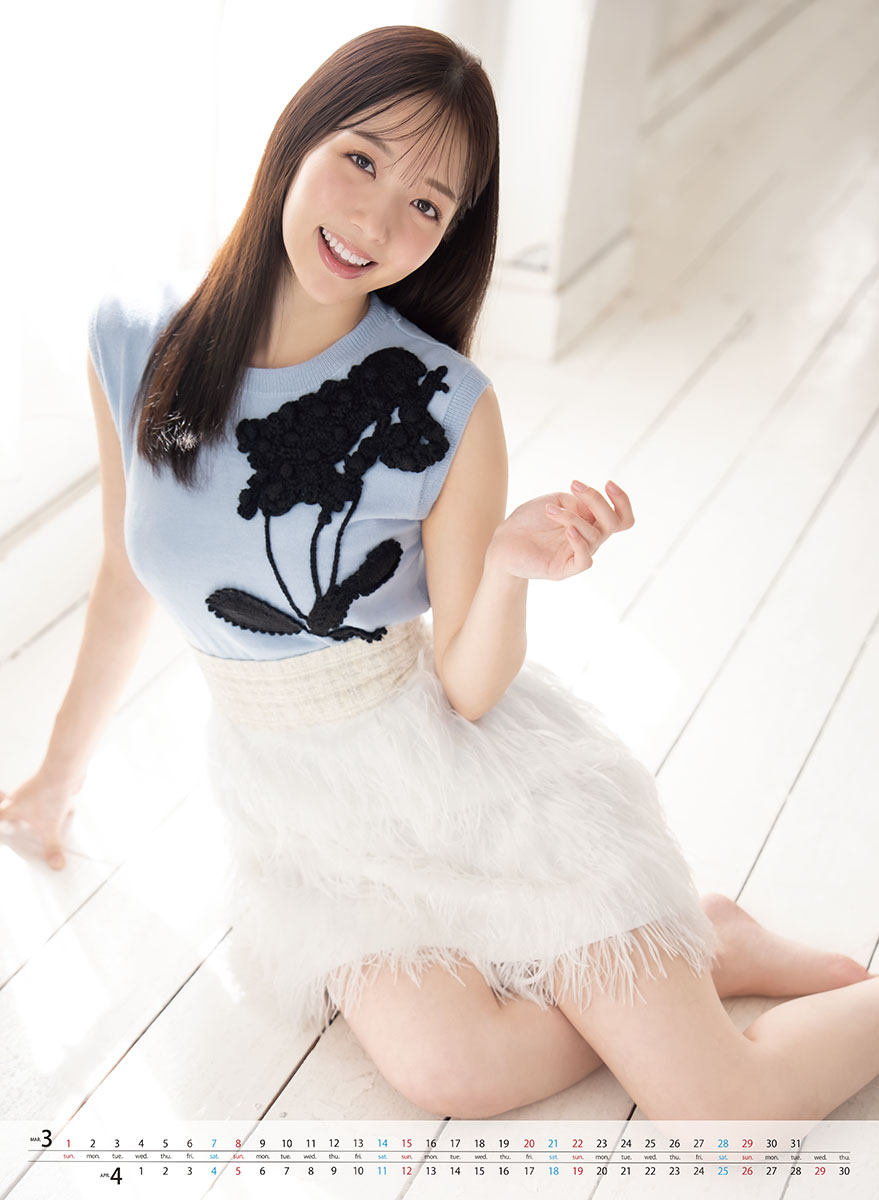 카리카와 쿠루미 2026년 벽걸이 달력