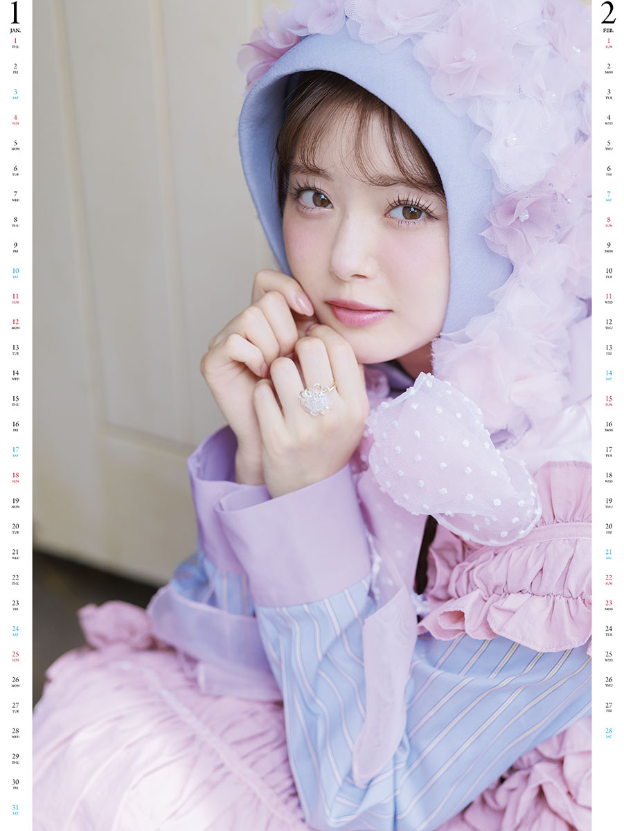 이치카와 미오리 2026년 벽걸이 달력