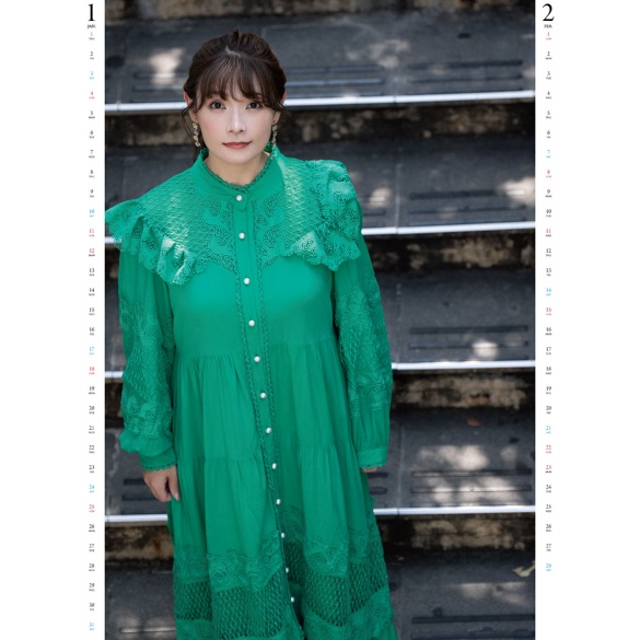 토노오카 에리카 2026년 벽걸이 달력