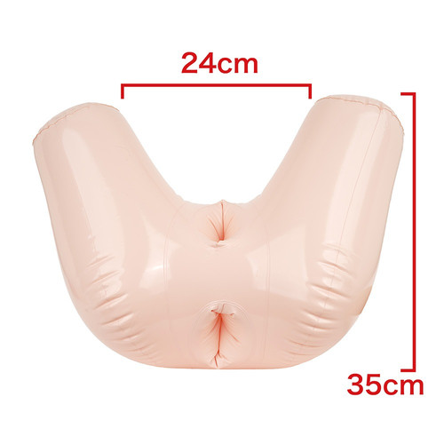 전 체중을 실어 피스톤 가능한 대형 엉덩이 내압 에어 걸 2홀