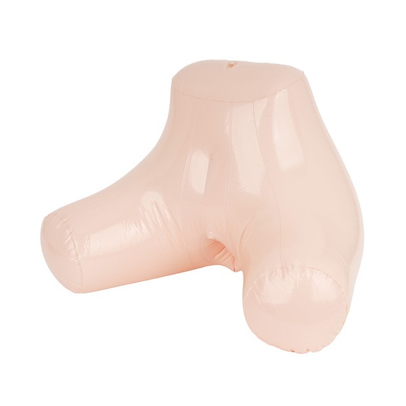 전 체중을 실어 피스톤 가능한 대형 엉덩이 내압 에어 걸 2홀