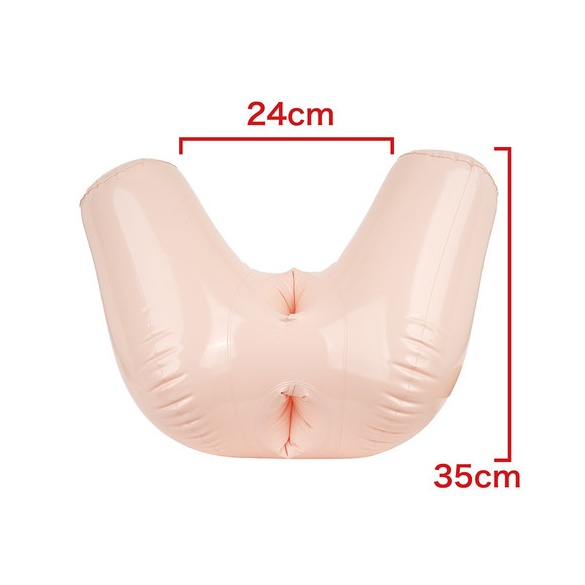 전 체중을 실어 피스톤 가능한 대형 엉덩이 내압 에어 걸 2홀