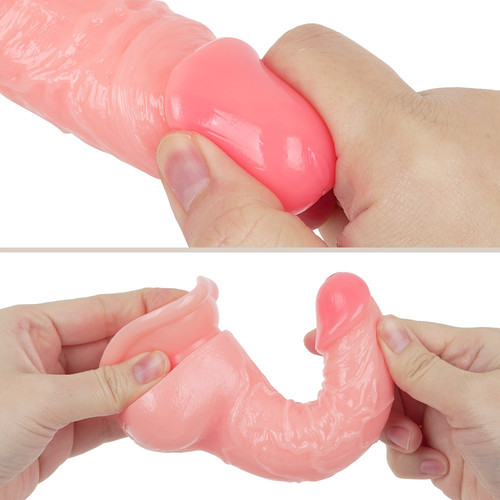 순일본산 말랑 리얼 커브 딜도 (일본정품)