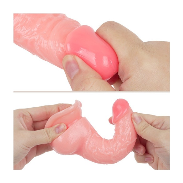 순일본산 말랑 리얼 커브 딜도 (일본정품)