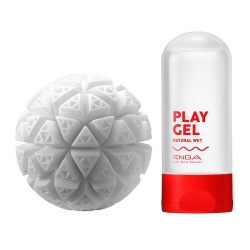 [초특가] 텐가 지오 글래시어 + 텐가 플레이 젤 네츄럴 웨트