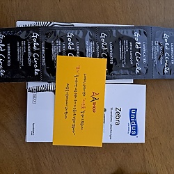 [유니더스] 이노센스 지브라 Zebra 초박형 콘돔 x10p